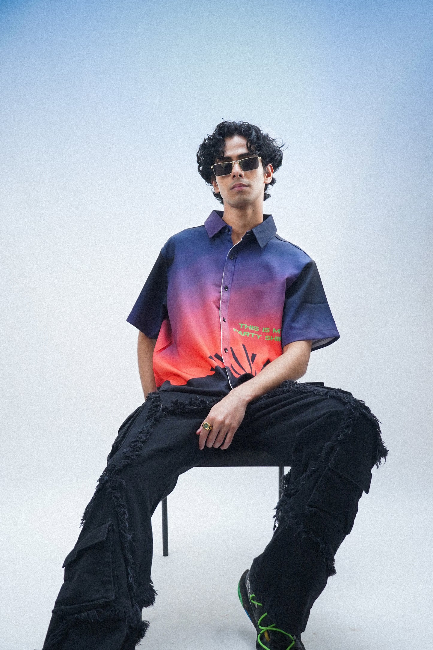 Black Distressed jeans