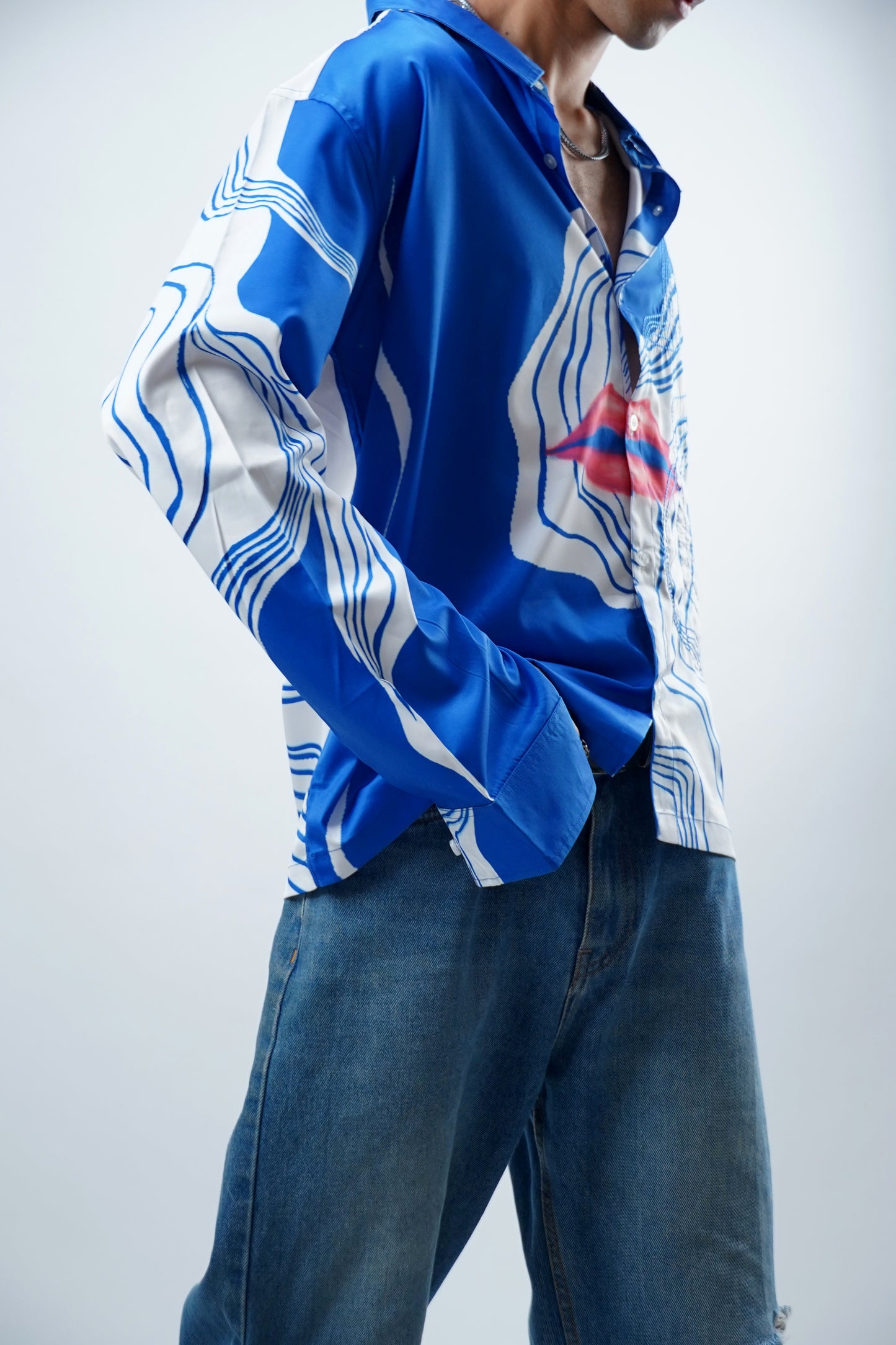 Blue Lips Shirt