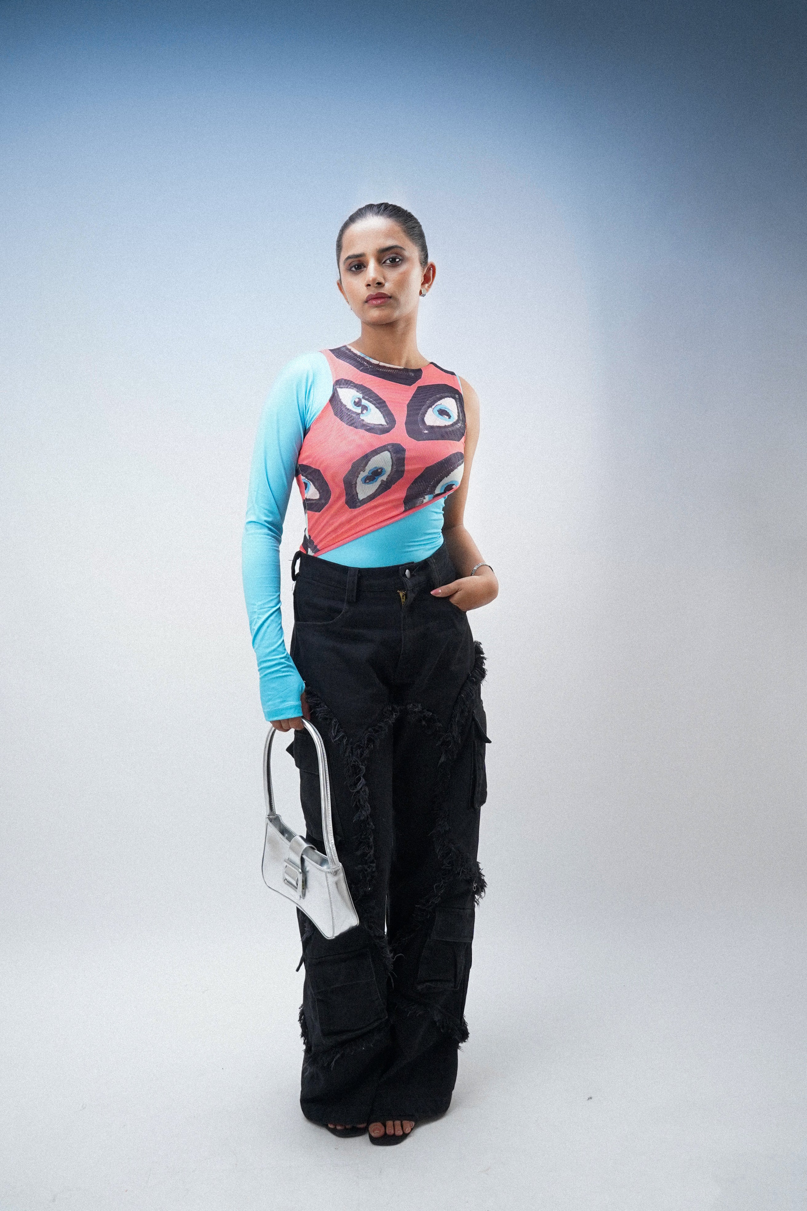 Blue Orange Bodysuit