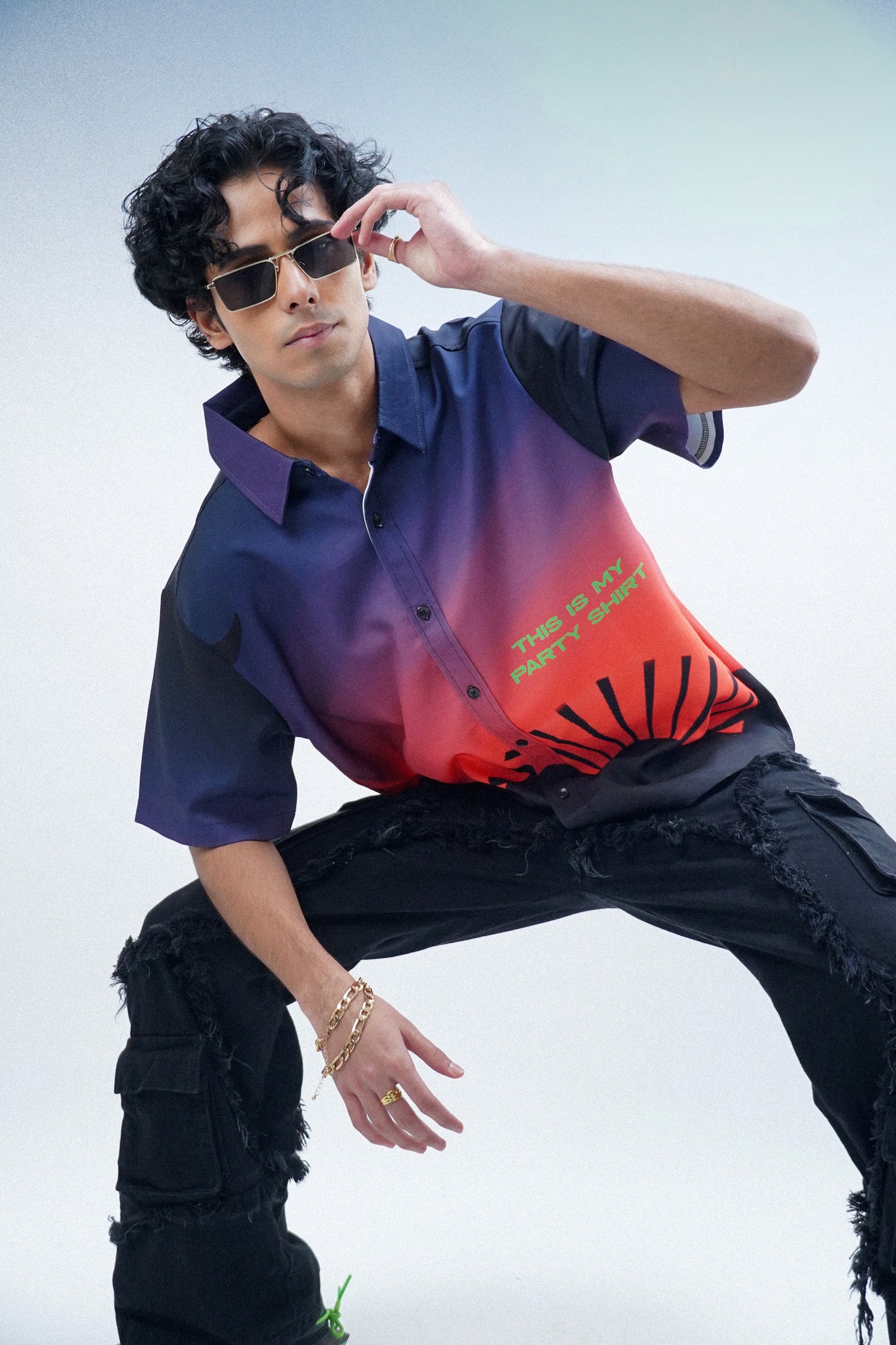 Black Distressed jeans