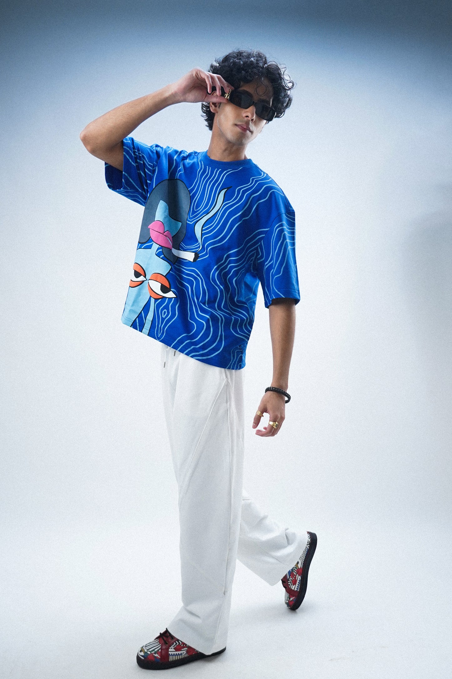 White Panel Play Joggers