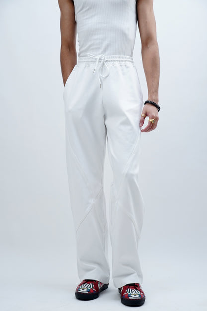 White Panel Play Joggers